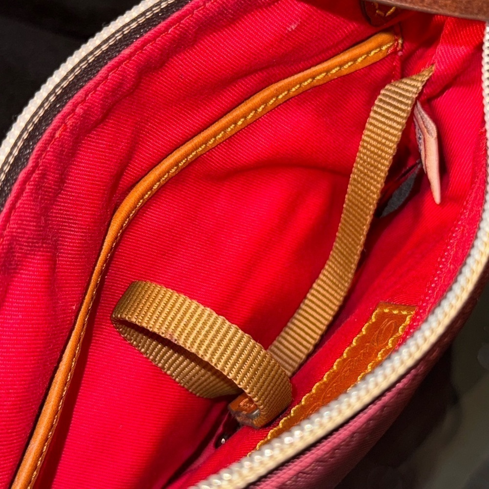 Dooney & Bourke Maroon Crossbody Bag - Picture 6 of 16